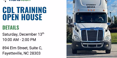 Fayetteville Truck Driver Open House