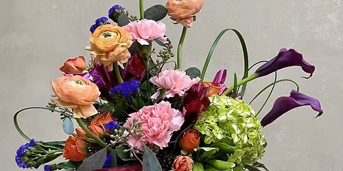 May Floral Design Class: Make 2, Take 2- Spring Sherbet 