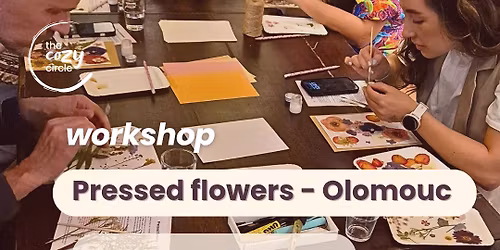 Workshop pressed flowers - Olomouc