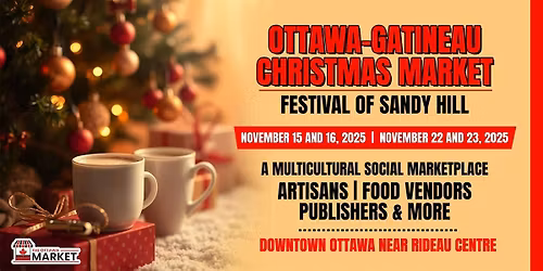 FREE DAY PASS | Ottawa-Gatineau Christmas Market near Rideau Centre