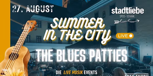 THE BLUES PATTIES - Live Konzert @Stadtliebe - Eintritt frei