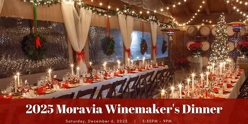 2025 Holiday Winemaker's Dinner