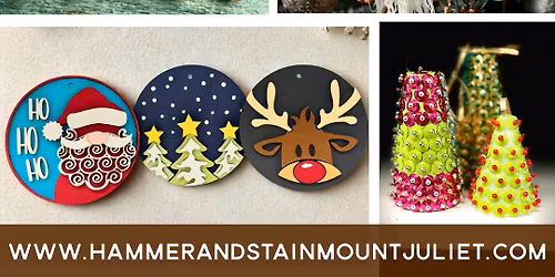 Ornament Bar Bash - DIY Ornament making!