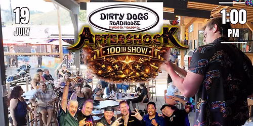 Aftershock 100th Gig Bash at Dirty Dogs