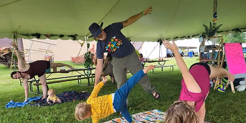 Kids + Family Yoga at Vibin' in the Pines