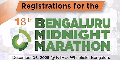 18th Edition of Bengaluru Midnight Marathon on December 6th, 2025
