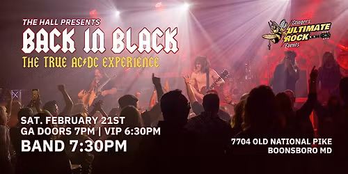 The Hall Presents - Back in Black