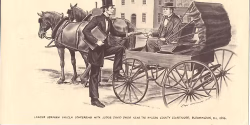 Looking for Lincoln in Downtown Bloomington - Walking Tour with Norris Porter