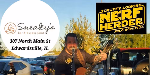 Solo Acoustic Music at Sneaky's Bar and Burger Joint