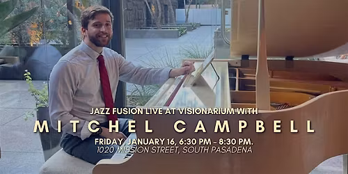 \u2728 Mitchel Campbell Live at Visionarium! \u2728