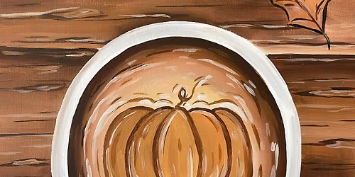 Pumpkin Spice season paint night in Newport Beach!