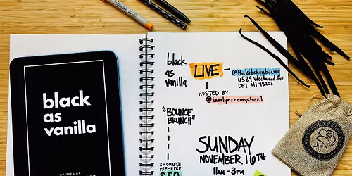 Black As Vanilla LIVE