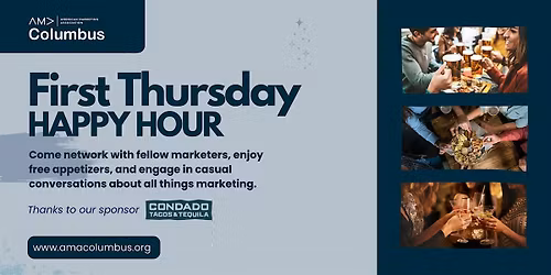 First Thursday Happy Hour with AMA Series