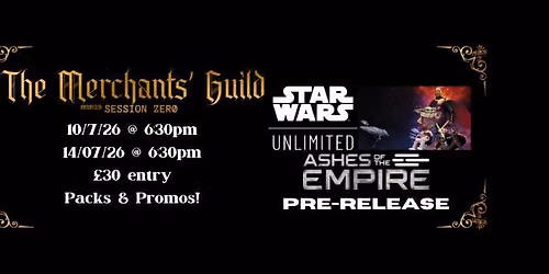 13\/7 SWU Ashes of the Empire DRAFT!