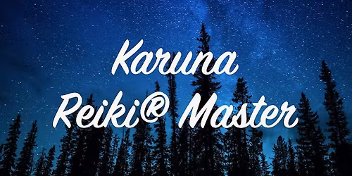 Karuna Reiki\u00ae Master Certification