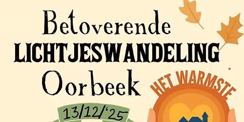 Lichtjeswandeling Oorbeek 