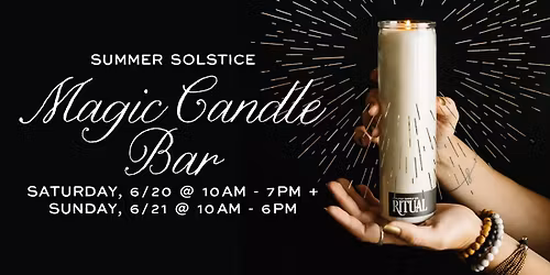 Summer Solstice Magic Candle Bar