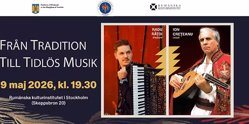 Konsert med dragspel och cobza \u2013 fra\u030an tradition till t