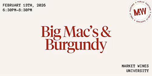 Big Macs and Burgundy