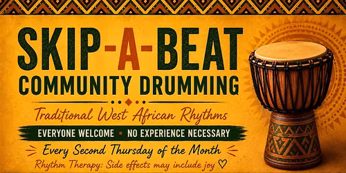 Skip-A-Beat Community Drumming
