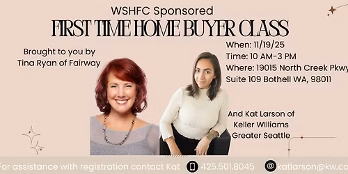 First Time Home Buyer Class