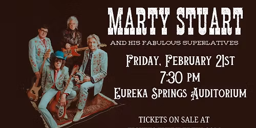 Marty Stuart and His Fabulous Superlatives at Walhalla Performing Arts Center