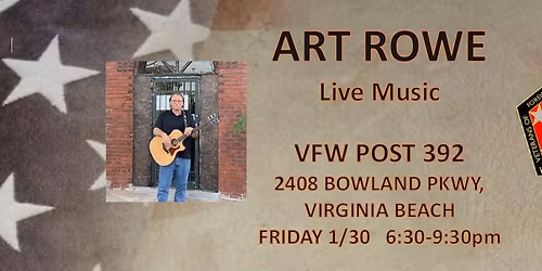 Art Rowe - Performing at VFW POST 392