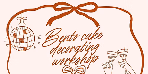 Bento cake decorating workshop\u2728\ud83c\udf70