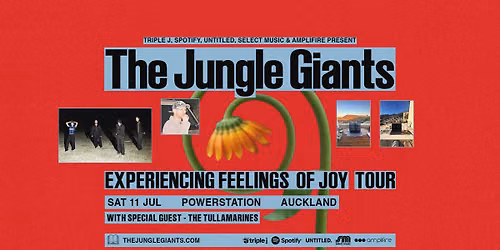 The Jungle Giants - Experiencing Feelings of Joy Tour - Auckland