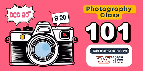 Photography Class 101