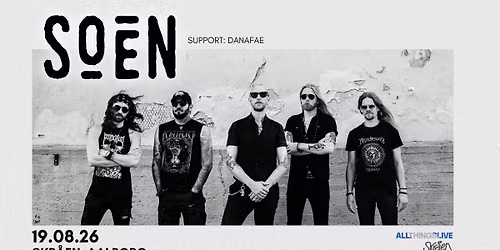Soen + support: Danefae \/\/ Skr\u00e5en