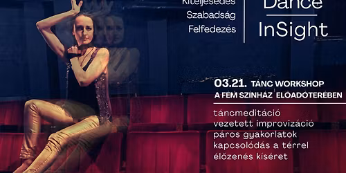 Dance InSight \u2013 T\u00e1nc workshop a F\u00c9M sz\u00ednpad\u00e1n