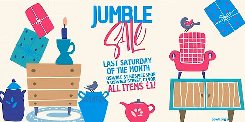 Oswald Street Hospice Shop Jumble Sale