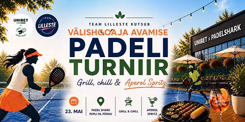 Padeli suve avamine - 3 tugevusgruppi