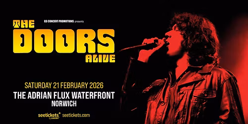 The Doors Alive Hit Norwich 2026