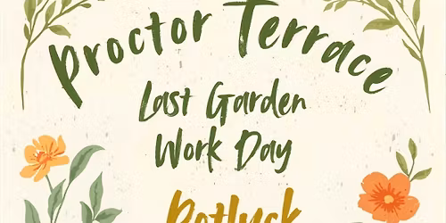 Last Garden Work Day & Potluck