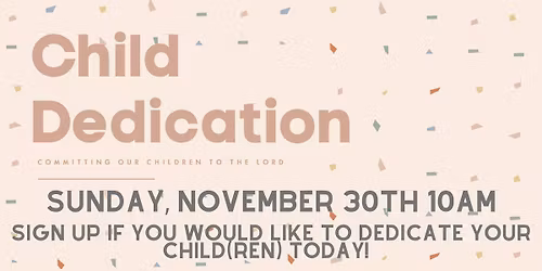 Child Dedication