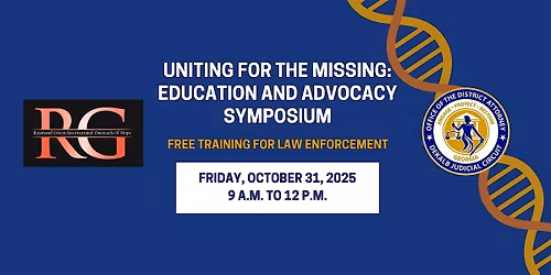Uniting for the Missing: Education and Advocacy Symposium