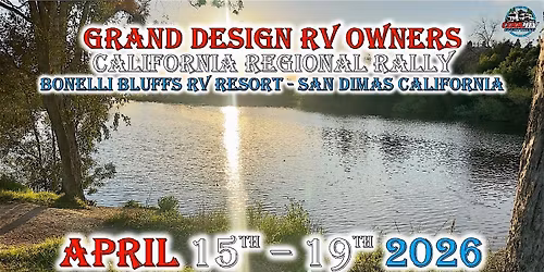 2026 Grand Design RV Owners California Regional Rally