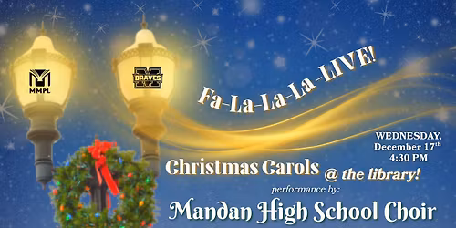 Fa-La-La-La-LIVE! Christmas Carols at the Library! {MHS Choir}