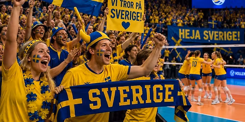 Gula V\u00e4ggen till Volleyboll EM