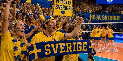 Gula Väggen till Volleyboll EM
