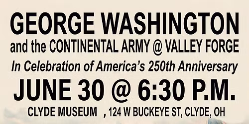 George Washington and the Continental Army at Valley Forge