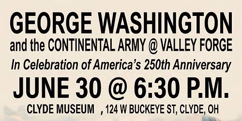 George Washington and the Continental Army at Valley Forge