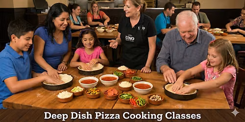 UNO Clifton  - Deep Dish Pizza Cooking Class and Lunch