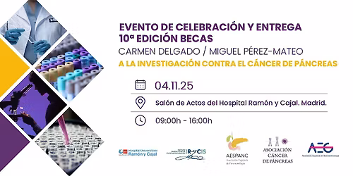 10 A\u00d1OS DE LAS BECAS CD\/MPM  PARA LA INVESTIGACI\u00d3N EN C\u00c1NCER DE P\u00c1NCREAS