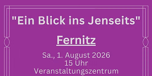 Ein Blick ins Jenseits - mit Live-Jenseitskontakten