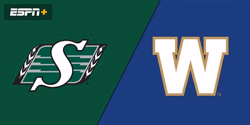 Winnipeg Blue Bombers at Saskatchewan Roughriders