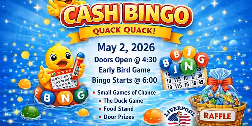 Bingo EMS Liverpool May 2026