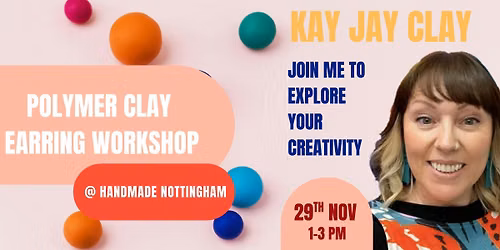 Polymer Clay Earring Workshop - Nottingham
